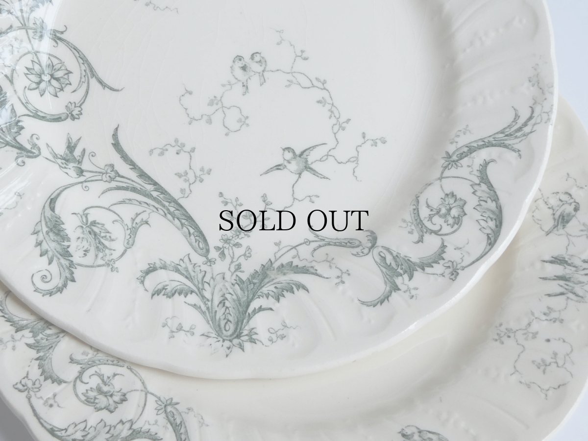 画像13: ジアン デザートプレート 小鳥 B (13)