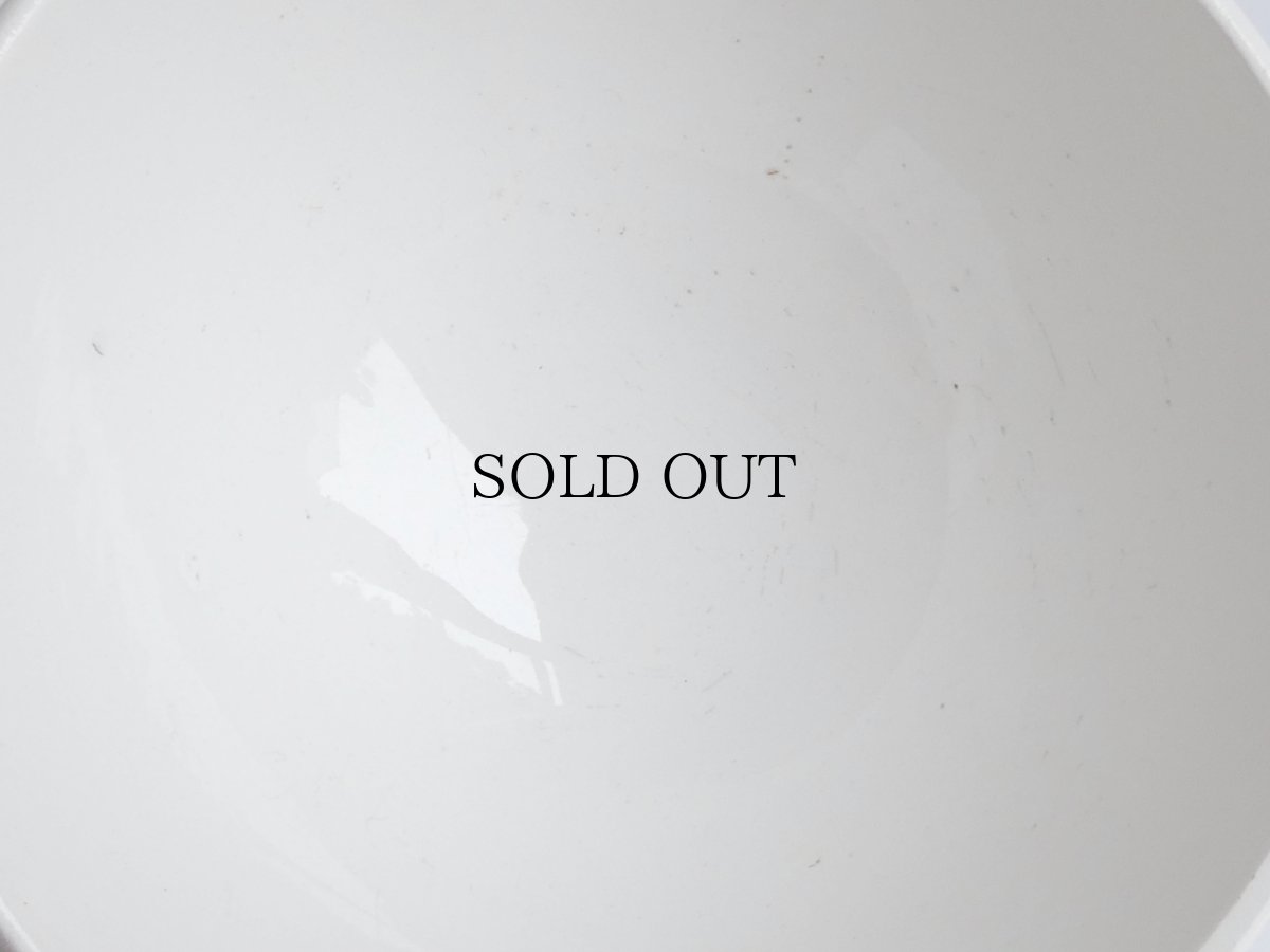 画像5: フランス ヴィンテージ カフェオレボウル お花のガーランド (5)