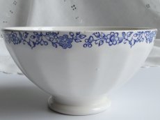 画像9: フランス ヴィンテージ カフェオレボウル お花のガーランド (9)