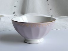 画像3: フランス ヴィンテージ カフェオレボウル モーヴ (3)