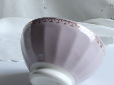 画像14: フランス ヴィンテージ カフェオレボウル モーヴ (14)