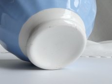 画像8: フランス ヴィンテージ カフェオレボウル パステルブルー (8)