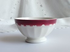 画像3: ディゴワン カフェオレボウル ローズ レッド  (3)