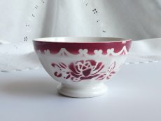 画像10: ディゴワン カフェオレボウル ローズ レッド  (10)