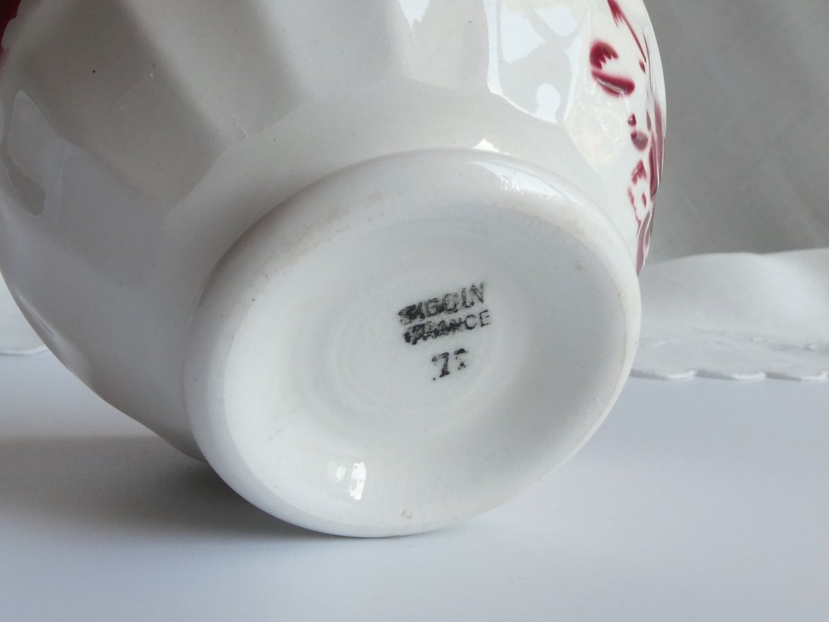 画像6: ディゴワン カフェオレボウル ローズ レッド  (6)