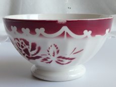 画像7: ディゴワン カフェオレボウル ローズ レッド  (7)