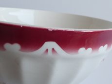 画像8: ディゴワン カフェオレボウル ローズ レッド  (8)