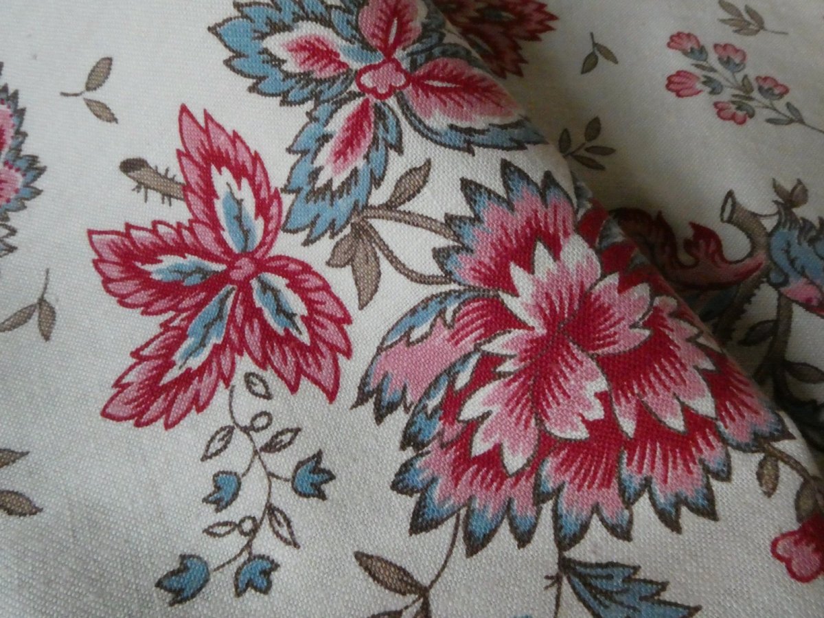 画像6: フランス アンティーク ファブリック アンディアンヌ  (6)