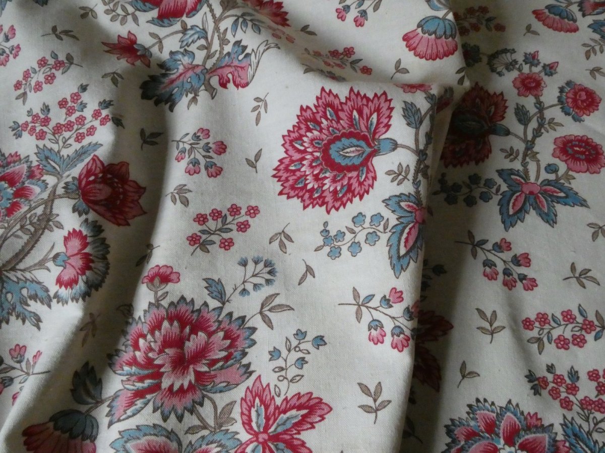 画像3: フランス アンティーク ファブリック アンディアンヌ  (3)