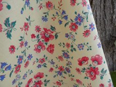 画像13: フランス ヴィンテージ ファブリック アネモネ (13)