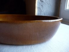 画像12: フランスアンティーク オーバル型のグラタン皿 飴色 （日本国内発送品） (12)
