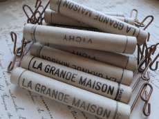 画像7: フランスアンティーク  ショッピングバッグ ハンドル LA GRANDE MAISON　(在庫8→7) (7)