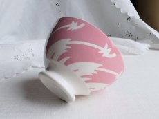 画像3: カフェオレボウル 風に揺れるお花 ピンク (3)