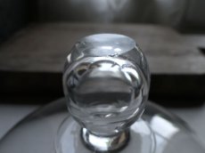 画像10: アンティーク ゆらゆらガラスのクロシェ プレート付き (10)