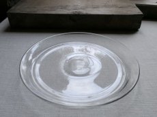 画像12: アンティーク ゆらゆらガラスのクロシェ プレート付き (12)