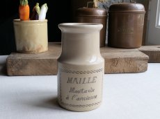 画像4: フランス アンティーク MAILLE マスタードポット (4)