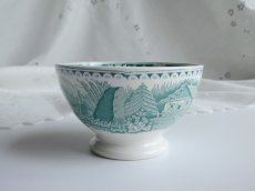 画像13: マーストリヒト カフェオレボウル '' LAITIERE '' グリーン (13)
