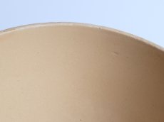 画像7: フランス アンティーク カフェオレボウル 水玉もよう モカ (7)