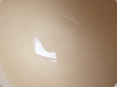 画像6: フランス アンティーク カフェオレボウル 水玉もよう モカ (6)