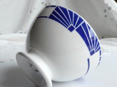 画像14: サルグミンヌ カフェオレボウル アールデコ ブルー (14)