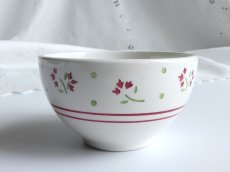 画像6: リュネヴィル カップ＆ソーサー 小花のステンシル 2客セット (6)