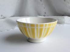 画像12: ディゴワン カフェオレボウル しましま イエロー B (12)