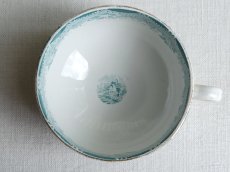 画像7: サルグミンヌ 雉のカップ＆ソーサー グリーン A (7)