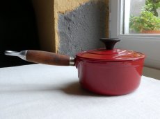 画像5: クーザンス 片手鍋 14 cm ルージュ (5)