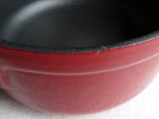 画像11: クーザンス 片手鍋 14 cm ルージュ (11)