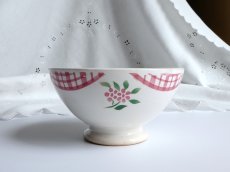 画像16: ディゴワン & サルグミンヌ カフェオレボウル '' NIGER '' 小花とチェック (16)