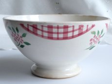 画像13: ディゴワン & サルグミンヌ カフェオレボウル '' NIGER '' 小花とチェック (13)