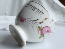 画像14: サンタマン カフェオレボウル ローズ柄 SOUVENIR (14)