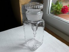画像2: フランス アンティーク ガラスのボンボニエール B (2)