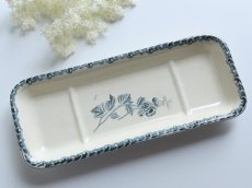 画像3: フランスアンティーク サボントレイ 花枝 (3)