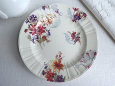画像13: サルグミンヌ プレート '' LAVALLIERE '' 花とレース A (13)