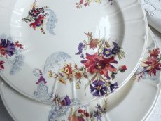 画像14: サルグミンヌ プレート '' LAVALLIERE '' 花とレース A (14)