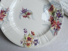 画像4: サルグミンヌ プレート '' LAVALLIERE '' 花とレース B (4)