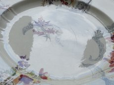 画像11: サルグミンヌ プレート '' LAVALLIERE '' 花とレース B (11)