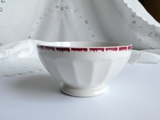 画像3: フランス アンティーク カフェオレボウル アネモネ (3)