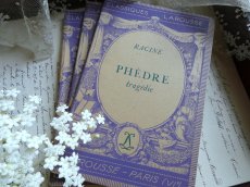 画像1: フランス アンティーク 古書 LAROUSSE PARIS 3冊セット A (1)
