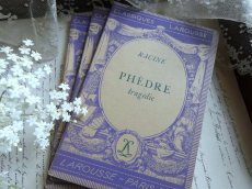 画像19: フランス アンティーク 古書 LAROUSSE PARIS 3冊セット A (19)
