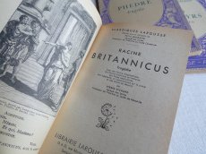 画像13: フランス アンティーク 古書 LAROUSSE PARIS 3冊セット A (13)
