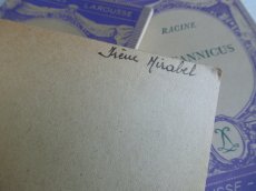 画像15: フランス アンティーク 古書 LAROUSSE PARIS 3冊セット A (15)