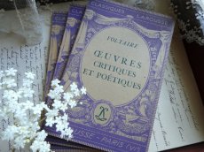 画像1: フランス アンティーク 古書 LAROUSSE PARIS 3冊セット B (1)