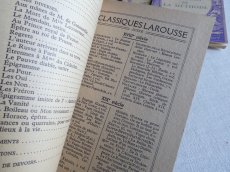 画像13: フランス アンティーク 古書 LAROUSSE PARIS 3冊セット B (13)