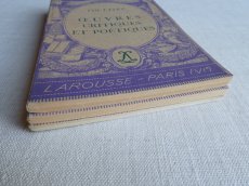 画像10: フランス アンティーク 古書 LAROUSSE PARIS 3冊セット B (10)