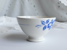 画像5: ムーランデルー カフェオレボウル フルールブルー (5)