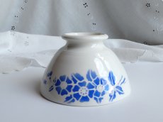 画像15: ムーランデルー カフェオレボウル フルールブルー (15)