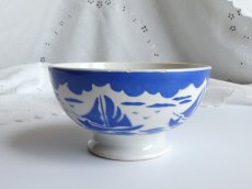 画像3: バドンヴィレー カフェオレボウル ヨット柄 (3)