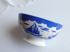 画像15: バドンヴィレー カフェオレボウル ヨット柄 (15)